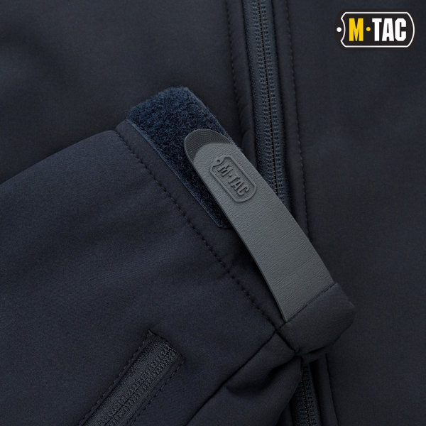 M-TAC КУРТКА SOFT SHELL З ПІДСТІБКОЮ DARK NAVY BLUE