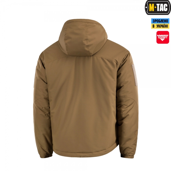 M-TAC КУРТКА ЗИМНЯЯ ALPHA GEN.III COYOTE BROWN (БЕЗ ВСТАВОК)