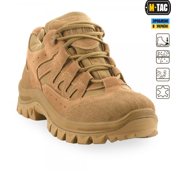 M-TAC КРОССОВКИ ТАКТИЧЕСКИЕ LEOPARD R COYOTE BROWN