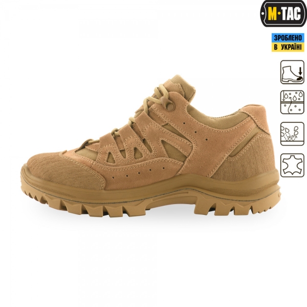 M-TAC КРОССОВКИ ТАКТИЧЕСКИЕ LEOPARD R COYOTE BROWN