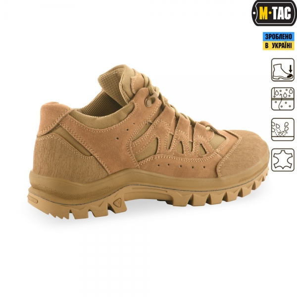 M-TAC КРОССОВКИ ТАКТИЧЕСКИЕ LEOPARD R COYOTE BROWN