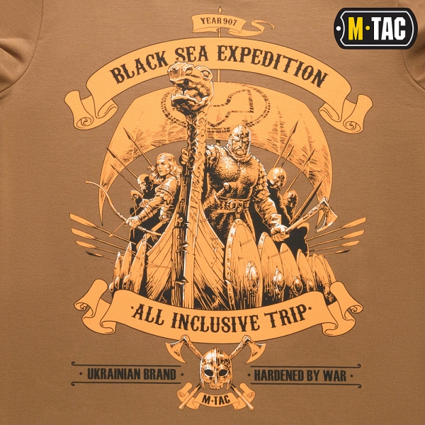 M-TAC ФУТБОЛКА BLACK SEA EXPEDITION COYOTE BROWN