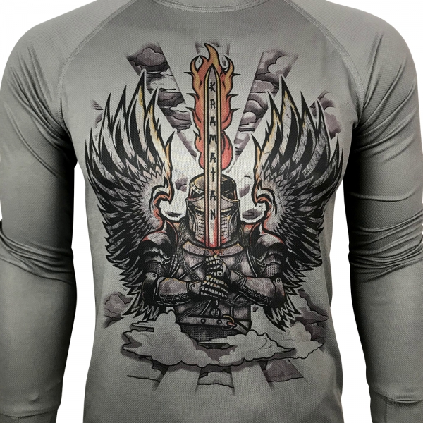 KRAMATAN TACTICAL DESIGN ЛОНГСЛИВ АРХАНГЕЛ COOLMAX GREY