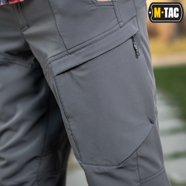 M-TAC ШТАНИ SAHARA FLEX DARK GREY