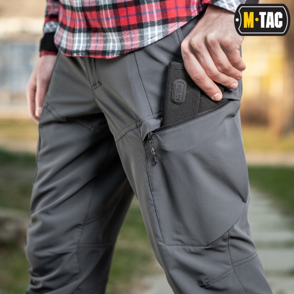 M-TAC ШТАНИ SAHARA FLEX DARK GREY