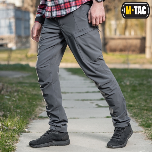 M-TAC ШТАНИ SAHARA FLEX DARK GREY