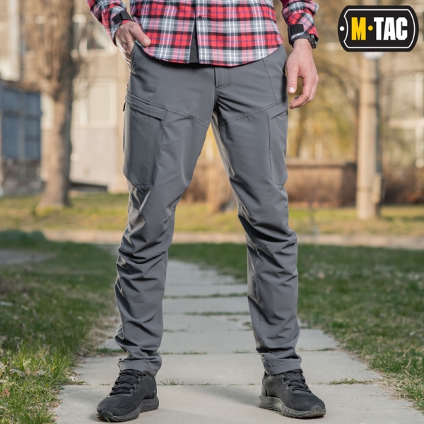 M-TAC ШТАНИ SAHARA FLEX DARK GREY