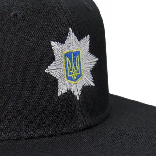 P1G-TAC БЕЙСБОЛКА ПОЛІЦІЯ SNAP BACK BLACK UA281-2021-BK-PL