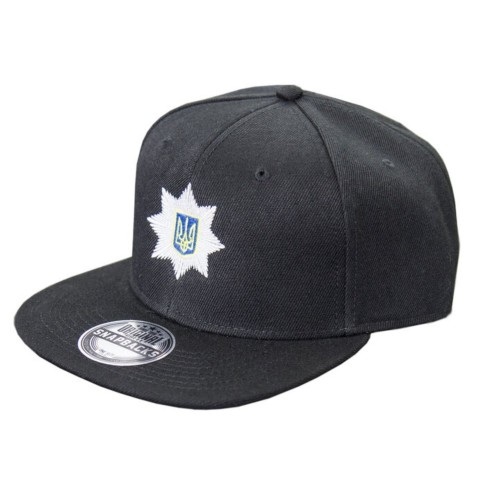 P1G-TAC БЕЙСБОЛКА ПОЛІЦІЯ SNAP BACK BLACK UA281-2021-BK-PL