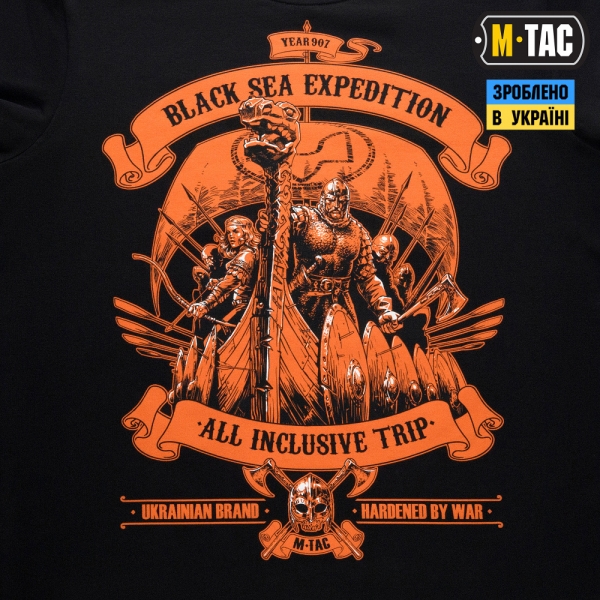 M-TAC ФУТБОЛКА BLACK SEA EXPEDITION BLACK