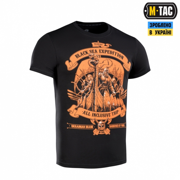 M-TAC ФУТБОЛКА BLACK SEA EXPEDITION BLACK