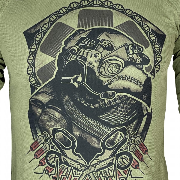 KRAMATAN TACTICAL DESIGN ЛОНГСЛІВ ЧУМНИЙ ЛІКАР COOLMAX OLIVE