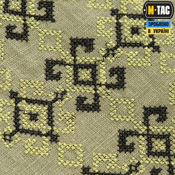 M-TAC ВИШИВАНКА ЖІНОЧА 100% ЛЬОН ОЛИВА