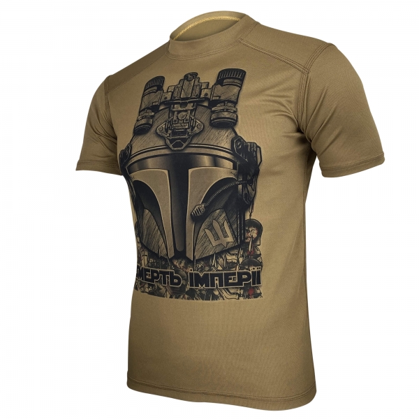 KRAMATAN TACTICAL DESIGN ФУТБОЛКА MANDALORIAN COYOTE